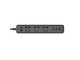 Удлинитель Xiaomi Mi Power Strip 3 (XMCXB01QM) черный, 3 розетки, 3 USB, 1.8 м, 10А / 2500 Вт