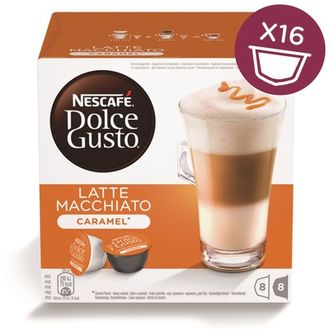 Капсулы для кофемашин Dolce Gusto Latte Macchiato Caramel