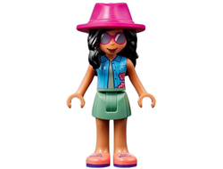 Friends Savannah - Sand Green Skirt, Magenta Hat, n/a (frnd488)