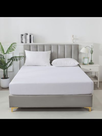 Простыня сатиновая на резинке TANGO "SOHO" collection 160x200x30 BS1620-100