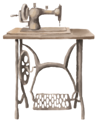 швейная машинка ретро 