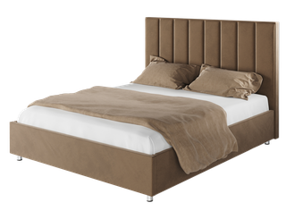Кровать "Параллель" коричневого цвета
