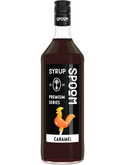 Сироп Spoom Карамель, 1 л (для кофе, коктейлей и десертов)