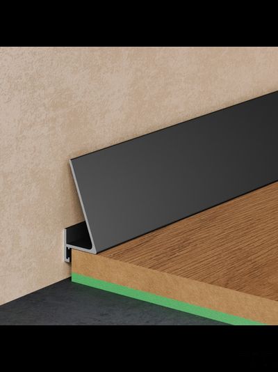 Плинтус Pro Design Corner 570 Анодированный черный