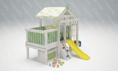 ИГРОВОЙ КОМПЛЕКС - КРОВАТЬ САВУШКА BABY - 3