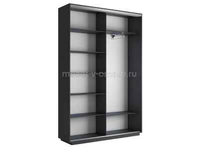 Шкаф-купе Дуо-Фото-2 (Пионы) 1200*450*2200