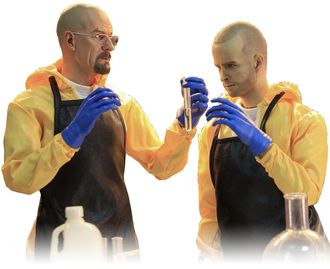 Хайзенберг (Уолтер Уайт) и Джесси Пинкман ("Во все тяжкие", Breaking Bad) - Коллекционная ФИГУРКА 1/6 Double suit POISON MAKER (PT-sp26) - PRESENT TOYS