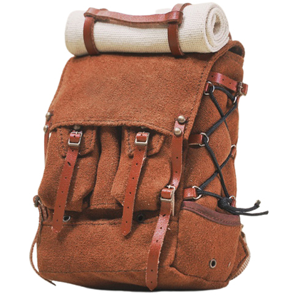 Рюкзак с аксессуарами для кемпинга (для коллекционных фигур 30 см) масштаб 1/6  Frost River Style Canvas Camping backpack (i-b001A) - i-bag