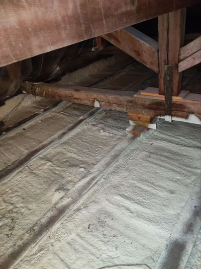 Утепление чердачного перекрытия пенополиуретаном