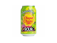 Чупа Чупс ( Chupa Chups) газированный напиток со вкусом Кислое Зеленое Яблоко, объем 345 мл