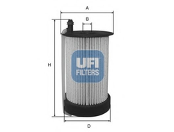 Топливный фильтр UFI