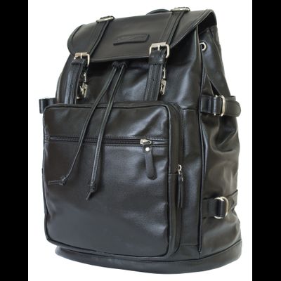 Кожаный рюкзак Volturno black (арт. 3004-05)