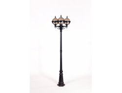 Садово-Парковый светильник шар VENA smoke 3