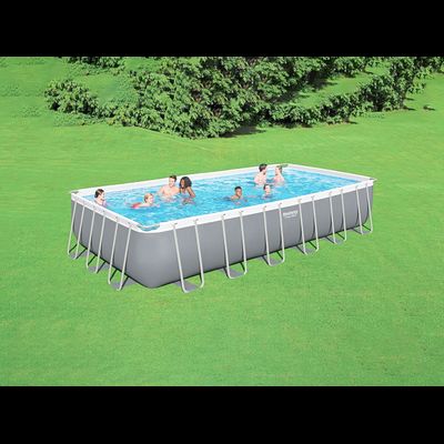 Каркасный бассейн Bestway прямоугольный 732 x 366 x 132 см, арт. 56475