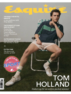Esquire UK Magazine August 2026 Tom Holland Cover, Иностранные журналы, Intpressshop