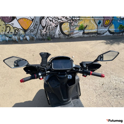 Электрический скутер Тур-Эндуро GT Tank  3000 серый