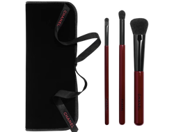 Chanel LES PINCEAUX ROUGE NOIR - Набор из 3 профессиональных кистей для макияжа
