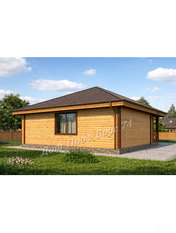 «Поллукс»  9,66 х 7,66 м — 74 м²