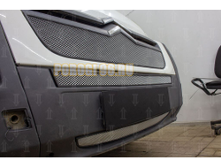 Защита радиатора Citroen Jumper 2006-2014 chrome низ