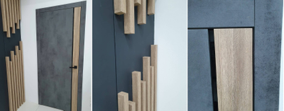 PRESTIGE. МОДЕЛЬ ВЕКТОР 1. ДВУХЦВЕТНАЯ/ ВСТАВКА СТЕКЛО ТРИПЛЕКС или ЗЕРКАЛО