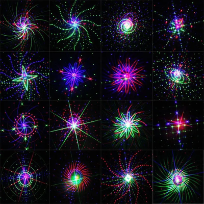 Лазерная подсветка для улицы и дома RGB 30 X-39P-2-D  Bluetooth