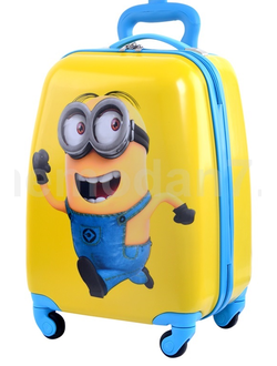 Детский чемодан Миньон (Minion) жёлтый