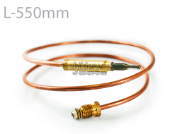 Термопара на горелку гриля духовки GEFEST 1200, 1300, 1500, 3100, 3200, 3300, 3500, (1445-30.020-12), L-550мм