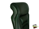 Кресло Прага, кожа/кож.зам. зеленый