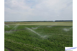 Система полива спринклерами на трубопроводах БРС