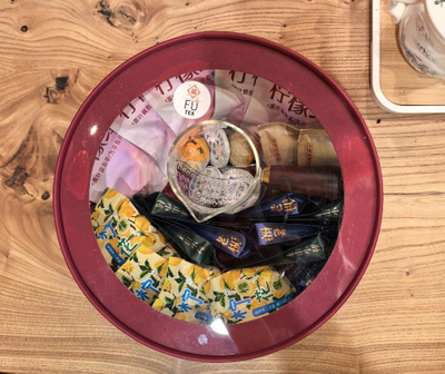 Набор №3 китайского чая со стеклянным ковшиком для заваривания чая