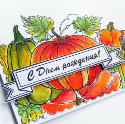 ФП штамп "Листики и завитки"