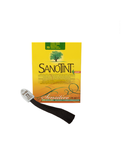 КРАСКА ДЛЯ ВОЛОС SANOTINT LIGHT НАТУРАЛЬНЫЙ КАШТАН 73