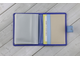 Визитница QOPER Credit card holder blue