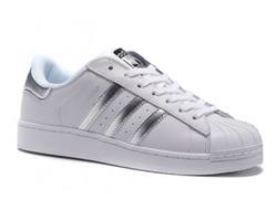 Adidas SuperStar Белые с серым (36-40) Арт. 011МF