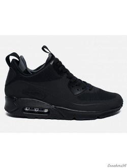 NIKE AIR MAX 90 SNEAKERBOOT  Black/Черные Унисекс (36-45)
