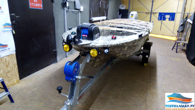 Тент на лодку Лиман 410