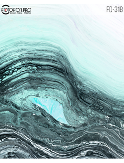 Фотофон виниловый «Бирюзовая дымка»