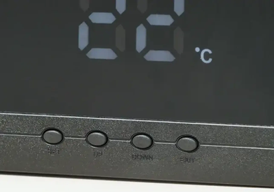 Часы электронные настенные большого размера JH-8025 синии (без будильника)