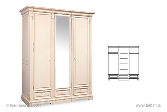 Спальня «Престиж» #2, Belfan купить в Анапе