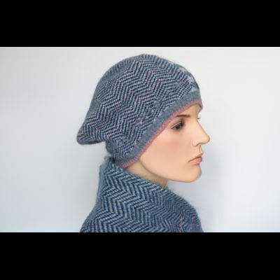 Берет Vizio 8076 BO голубой