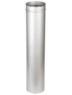 ТРУБА ОДНОСТЕННАЯ 1 МЕТР (ОЦИНК. 0,5 ММ)