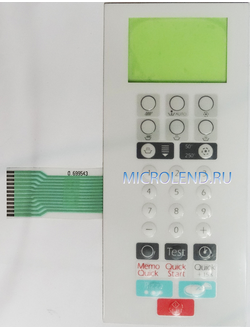 мембрана клавиатуры свч печи MOULINEX SUPREME COMBI 900W