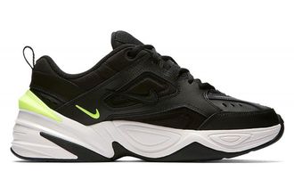 Nike M2K Tekno Черные с зеленым