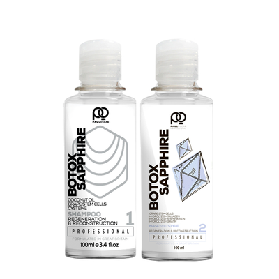 Пробный набор Paul Oscar Botox Sapphire White, 100/100 мл.