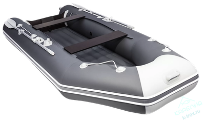 Лодка ПВХ Мастер Лодок Аква НДНД 3400 Графит / Св.Серый