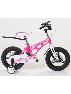 Детский велосипед Rook City 18" розовый
