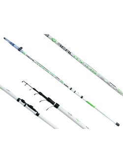 Удилище поплавочное с кольцами #5036 "BEASTOKAMI" REALITY TELESURF" test: 15-40g