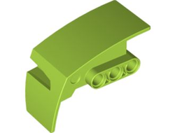 Technic, Panel Car Mudguard Right, Lime (61070 / 4518814 / 6097769)