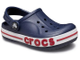 Crocs Bayaband Clogs Детские синие с красным