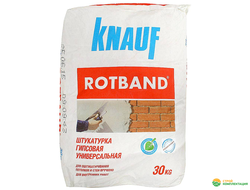 Штукатурка гипсовая универсальная Кнауф Ротбанд, 30 кг